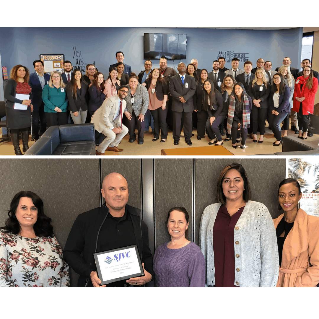 Group of SJVC's 2019 Employers of the Year 