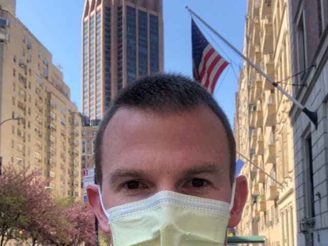 Respiratory Therapist signs on to help New York hospital at peak of pandemic