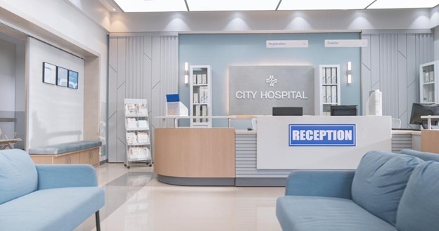 Hospital Reception Desk